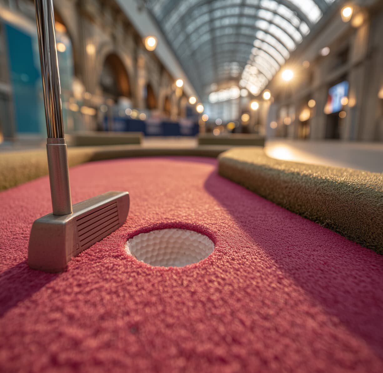 Mini-golf course